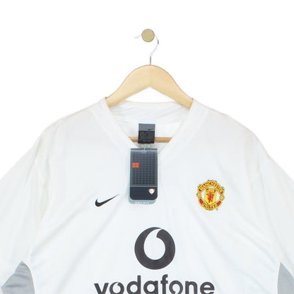 Mens Manchester United 2004-05 Football Shirt Training