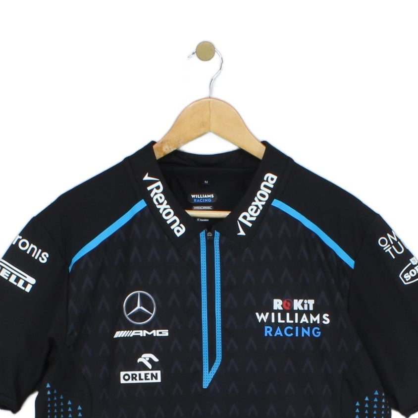 Mens Amg Racing T Shirt 1/4 Zip Stretch