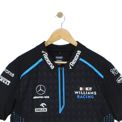 Mens Amg Racing T Shirt 1/4 Zip Stretch