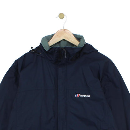 Mens Aq2 Waterproof Jacket Outdoor Hooded Windbreaker