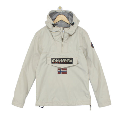 Mens Rainforest Jacket 1/4 Zip Hooded Anorak Outdoor