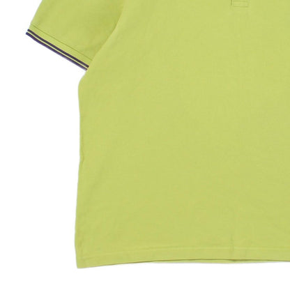 Mens Polo Shirt Mod Twin Tipped Collar