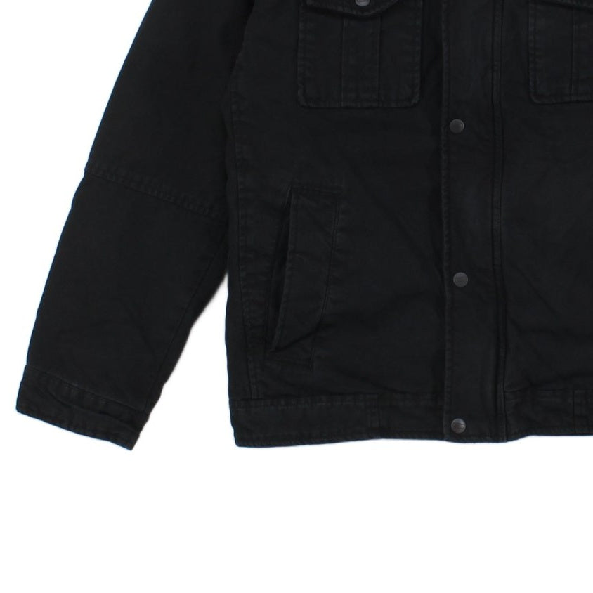 Mens Quilted Jacket Outerwear Utility Cotton