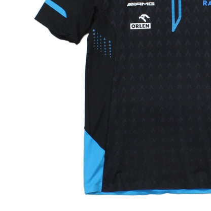 Mens Amg Racing T Shirt 1/4 Zip Stretch