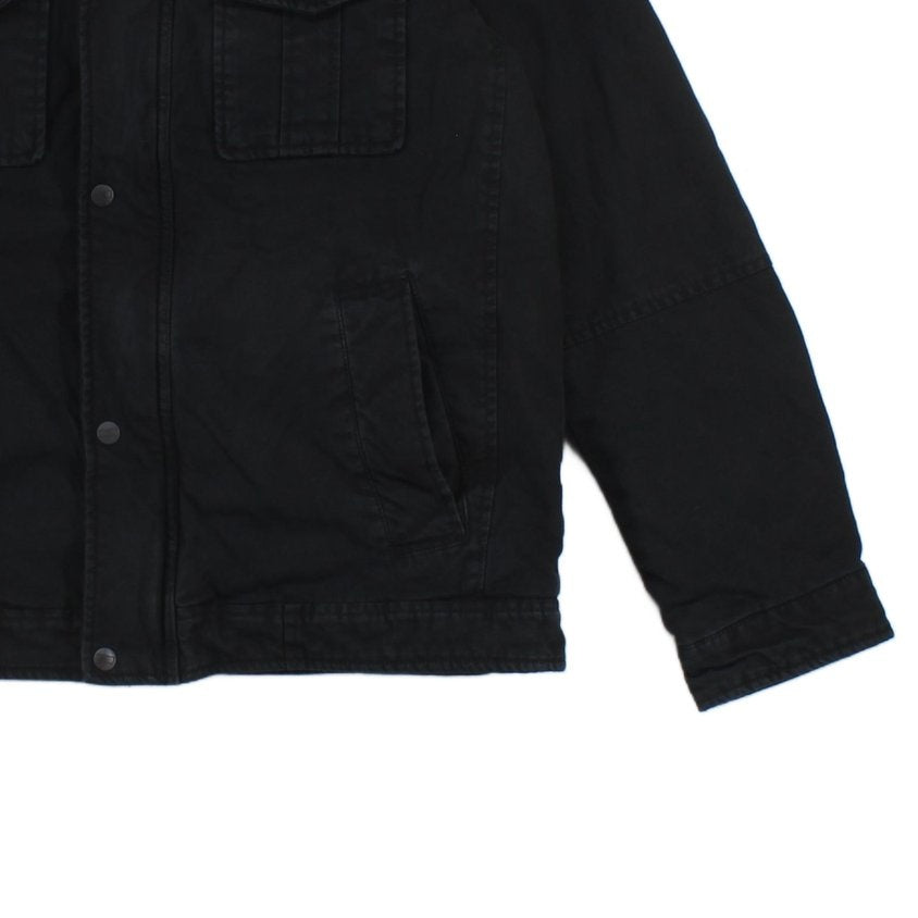 Mens Quilted Jacket Outerwear Utility Cotton