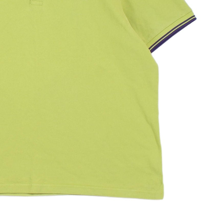 Mens Polo Shirt Mod Twin Tipped Collar