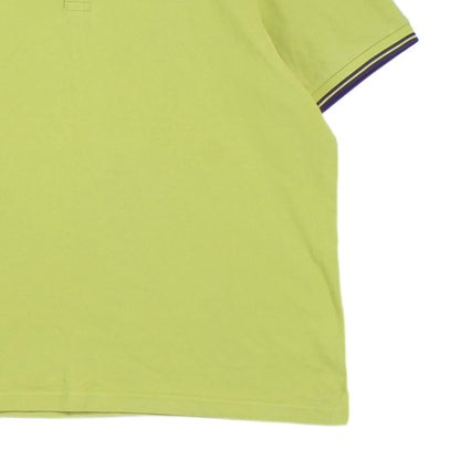 Mens Polo Shirt Mod Twin Tipped Collar