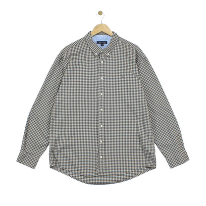 Mens Plaid Shirt Long Sleeve
