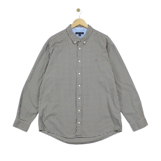 Mens Plaid Shirt Long Sleeve