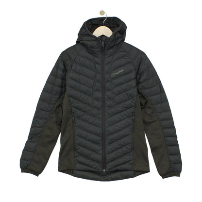 Mens Hydrodown Quilted Jacket Outdoor Hooded 600 Down