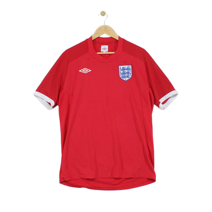 Mens England 2010-11 Football Shirt Away Jersey