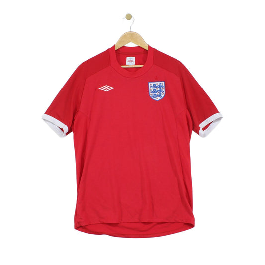 Mens England 2010-11 Football Shirt Away Jersey