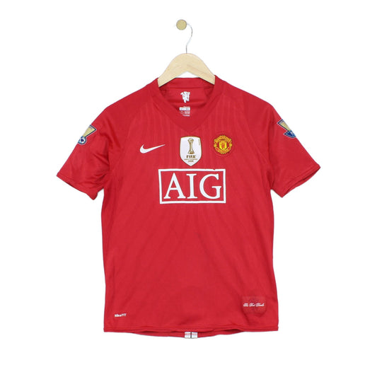 Boys Manchester United 2007 Football Shirt Soccer Ronaldo