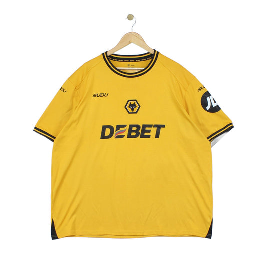 Mens Wolverhampton Wanderers 2024-25 Football Shirt Home Jersey