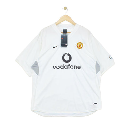 Mens Manchester United 2004-05 Football Shirt Training