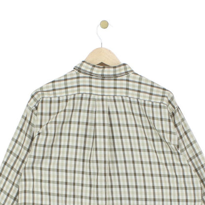 Mens Check Shirt Long Sleeve Classic