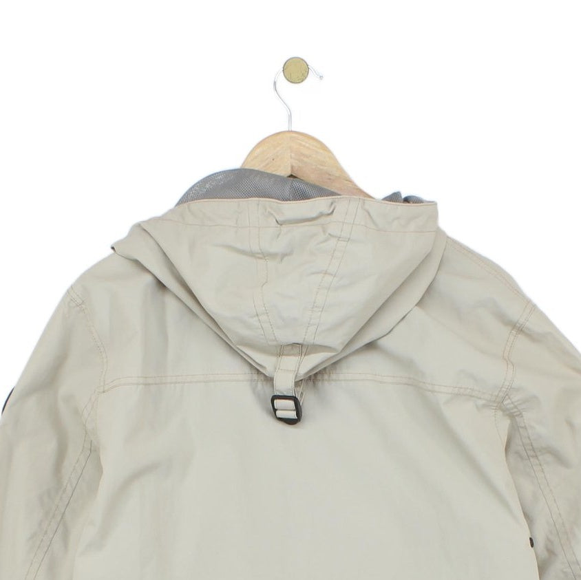 Mens Rainforest Jacket 1/4 Zip Hooded Anorak Outdoor