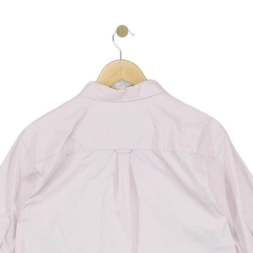 Mens Shirt Short Sleeve Button Up Collared