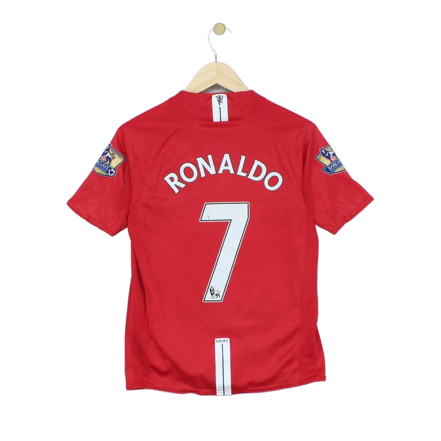 Boys Manchester United 2007 Football Shirt Soccer Ronaldo
