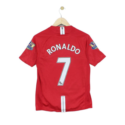 Boys Manchester United 2007 Football Shirt Soccer Ronaldo
