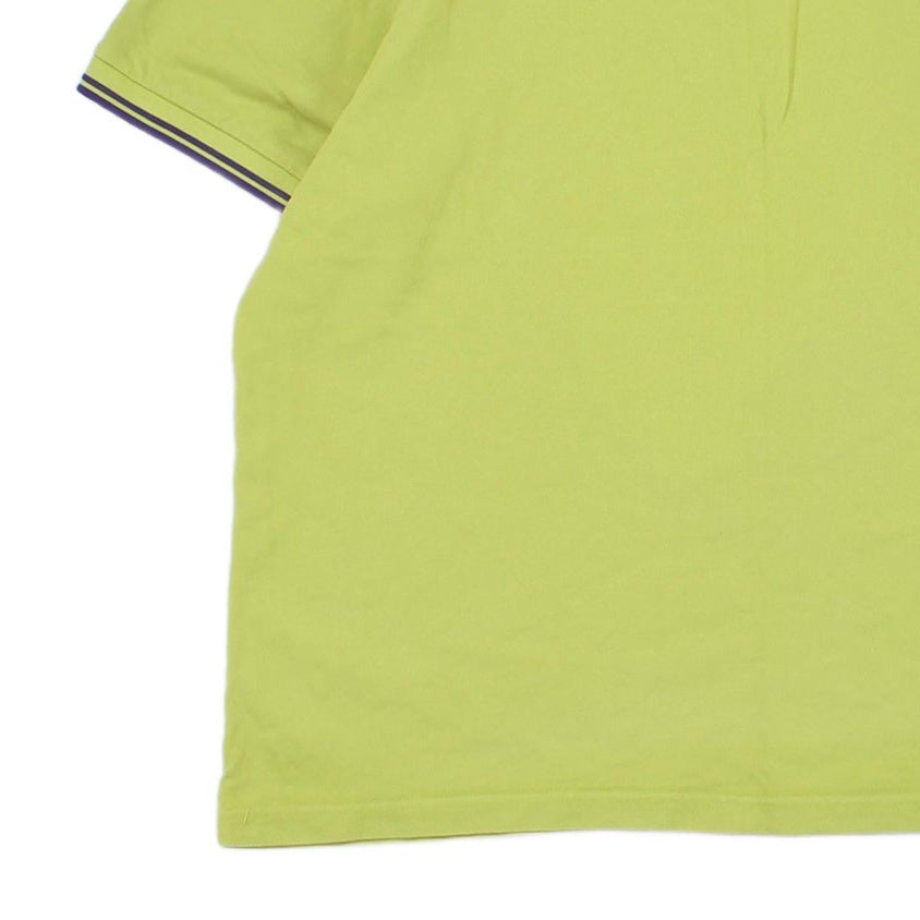 Mens Polo Shirt Mod Twin Tipped Collar