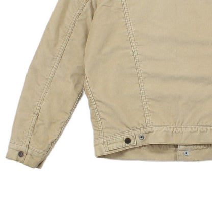 Mens Sherpa Denim Jacket Snap Lining Trucker