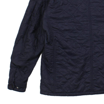 Mens Quilted Jacket Full Zip Lined