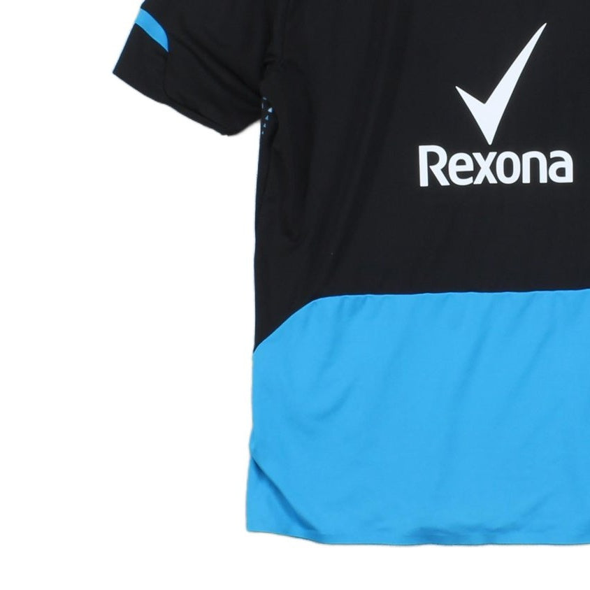 Mens Amg Racing T Shirt 1/4 Zip Stretch