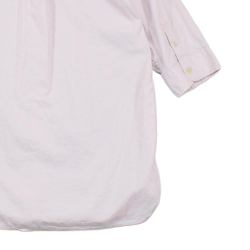 Mens Shirt Short Sleeve Button Up Collared