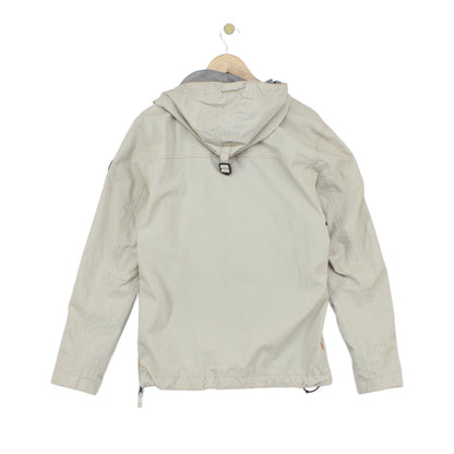 Mens Rainforest Jacket 1/4 Zip Hooded Anorak Outdoor