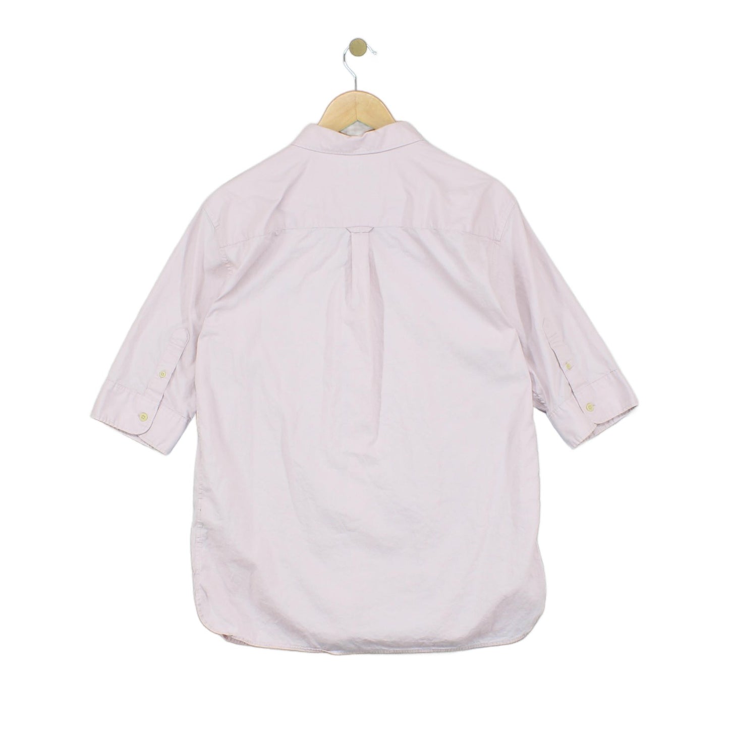 Mens Shirt Short Sleeve Button Up Collared
