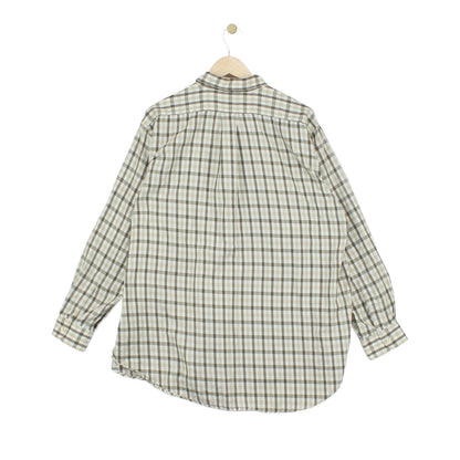 Mens Check Shirt Long Sleeve Classic