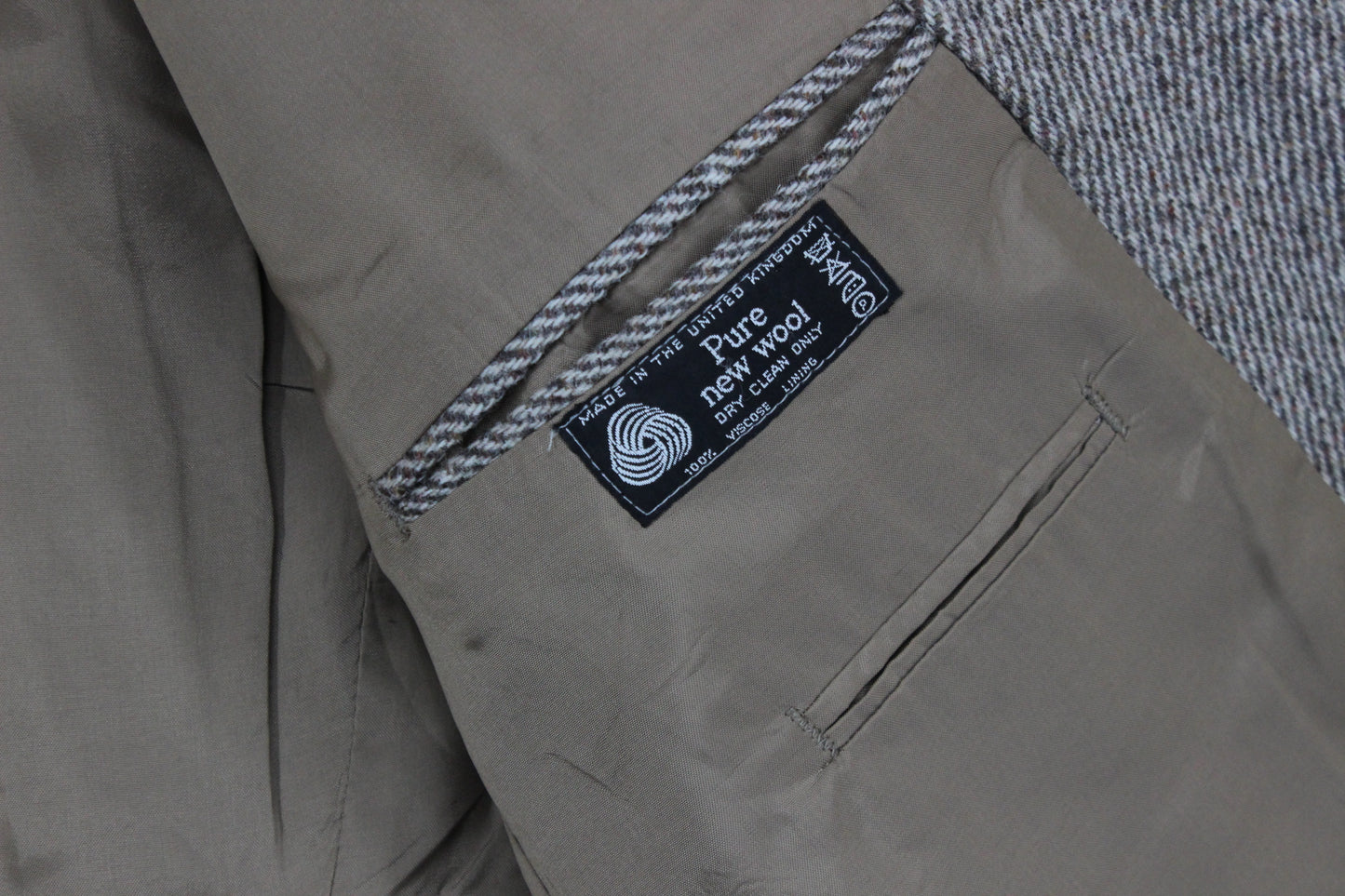 Mens Tweed Blazer Uk Made Classic