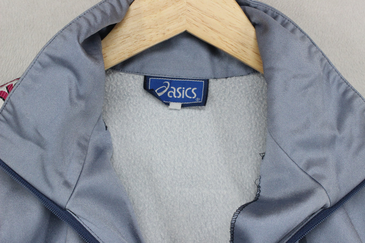 Mens Track Jacket Full Zip  Retro