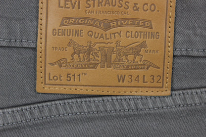 Mens 511 Jeans Slim Fit Denim Skinny Stretch