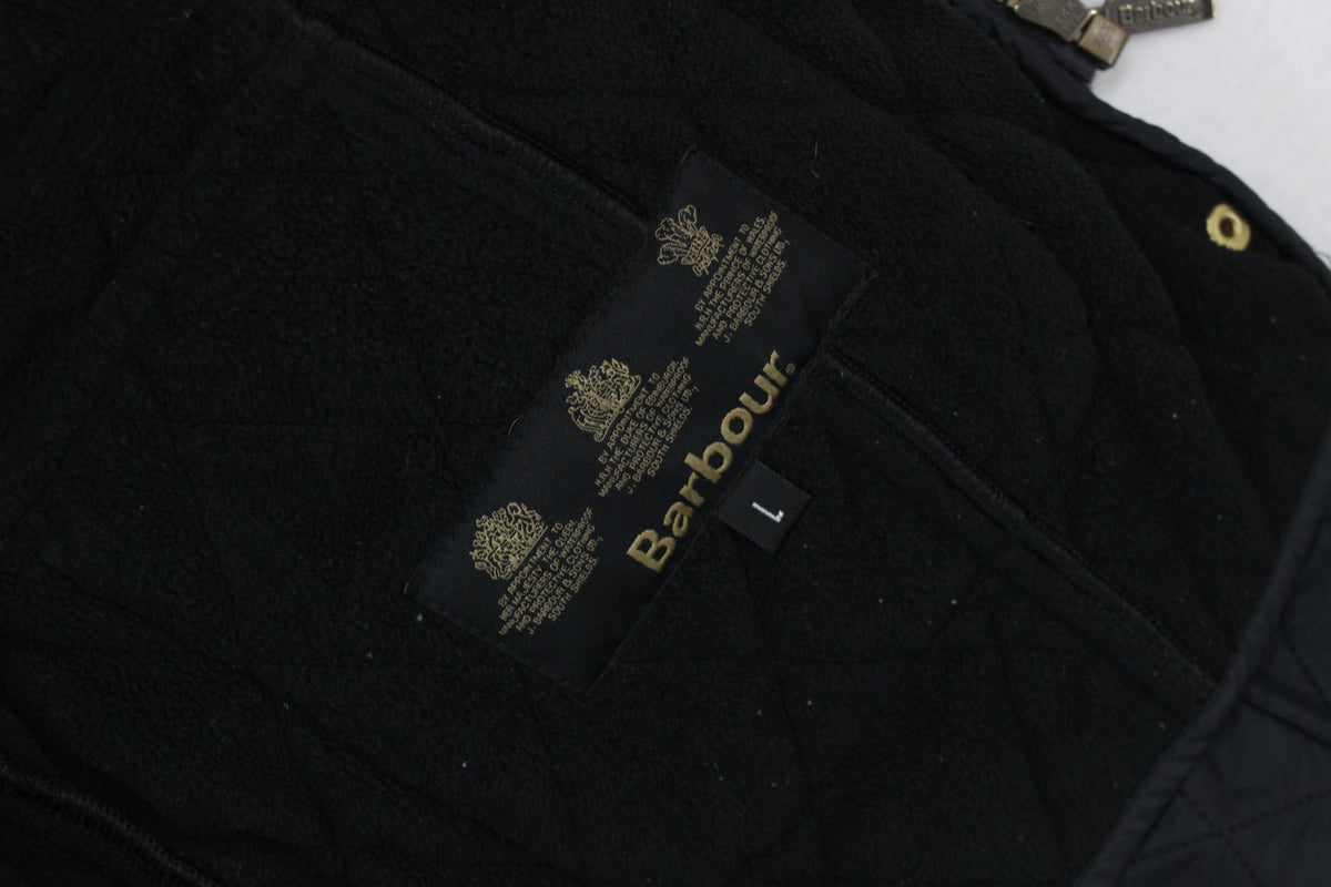 Boys Quilted Jacket Belted Outdoor