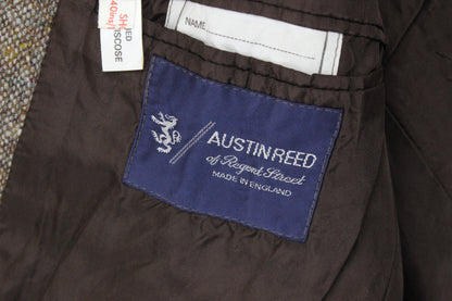 Mens Tweed Blazer Uk Made Short Wool