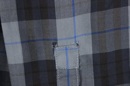 Mens Plaid Shirt Regular Fit Outdoor