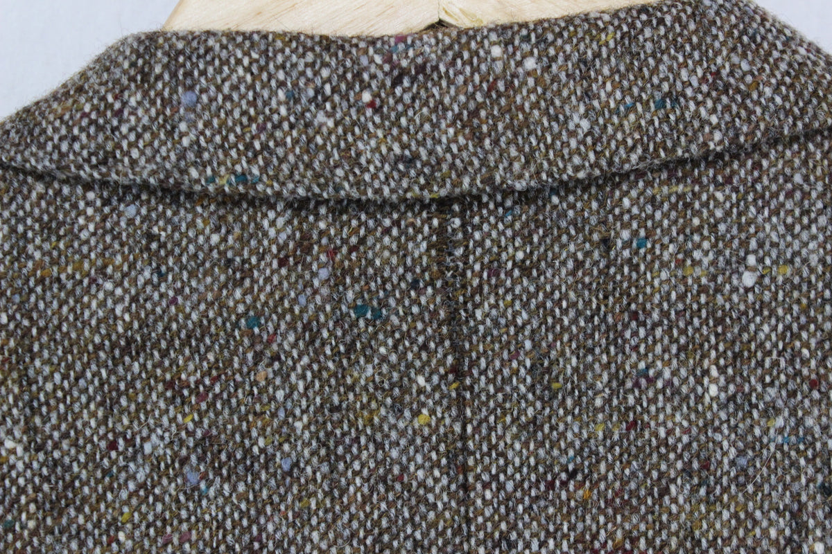 Mens Tweed Blazer Uk Made Short Wool