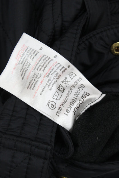 Boys Quilted Jacket Belted Outdoor