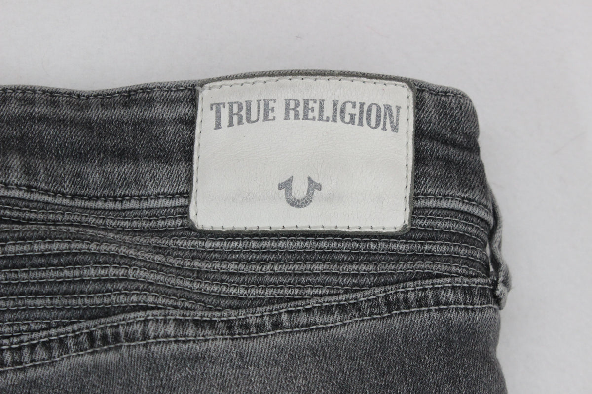 Mens Rocco Jeans Zip Fly Stretch Relaxed Skinny Fit