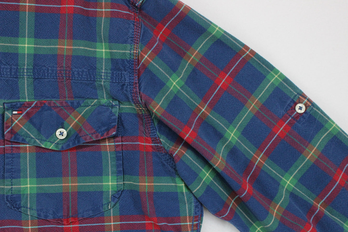 Mens Plaid Shirt Long Sleeve Custom Fit