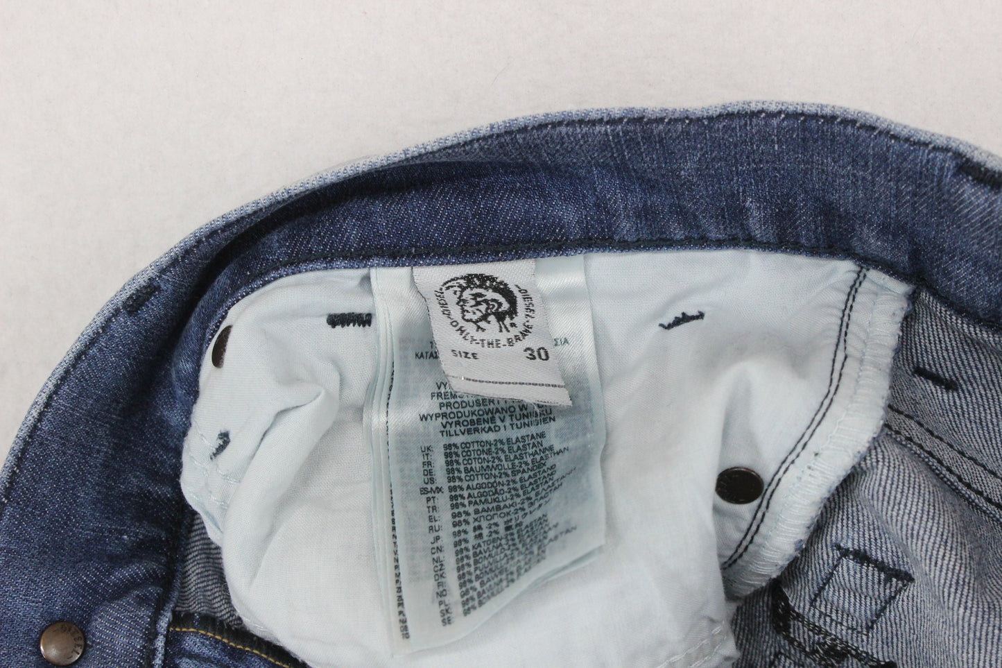 Mens D-Fining Jeans Denim Tapered Stretch