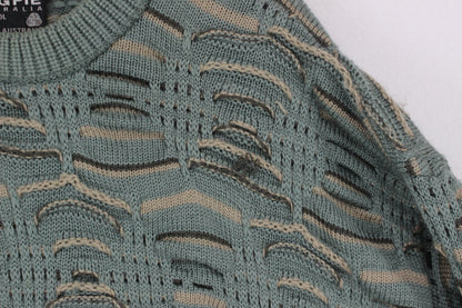 Womens 3D Knit Jumper Cropped Australia