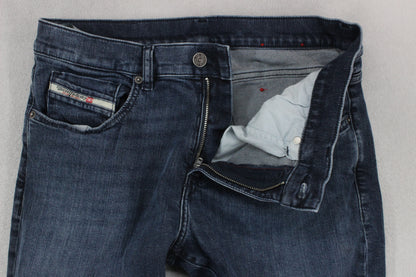 Mens D-Strukt Jeans Stretch Slim Fit Denim