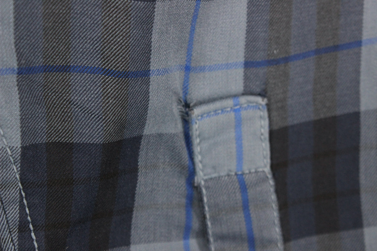 Mens Plaid Shirt Regular Fit Outdoor