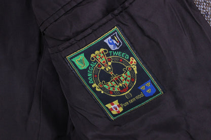 Mens Tweed Blazer Uk Made Short Wool