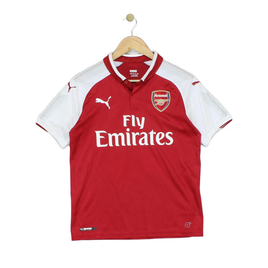 Boys Arsenal 2015-16 Football Shirt Soccer Lacazette