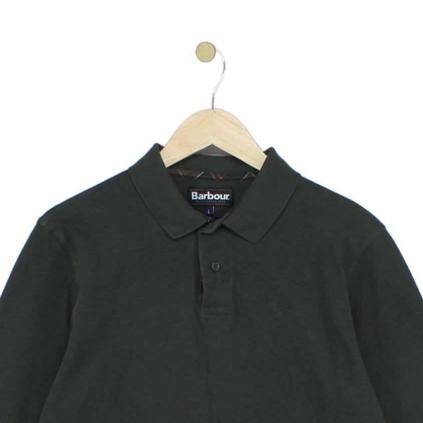 Mens Polo Shirt Long Sleeve Classic