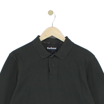 Mens Polo Shirt Long Sleeve Classic